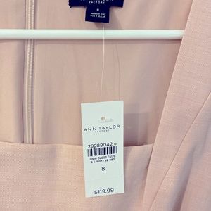 NWT Anne Taylor pink sheath dress